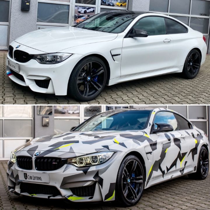 BMW M4 – Neu foliert im Fade Design